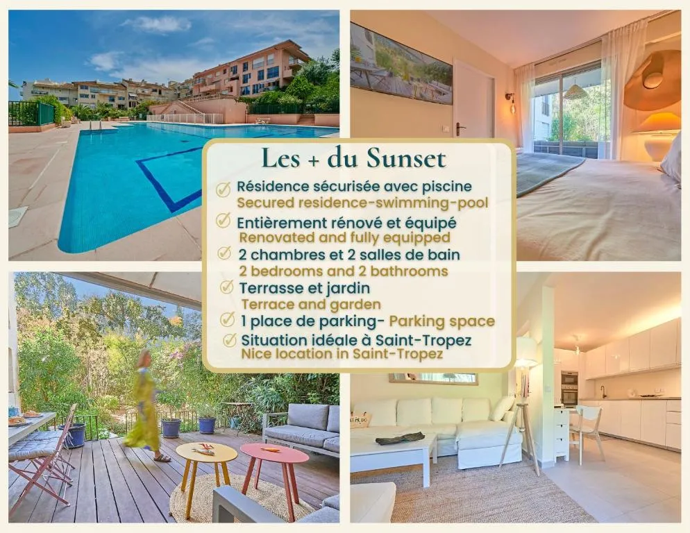 Image of Sunset-Apartment St-Tropez-swimming pool-parking